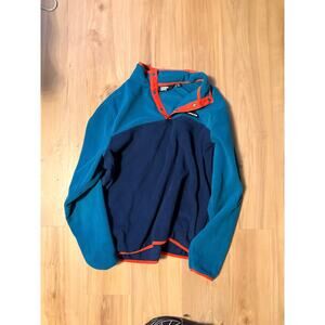 Lands end Gorpcore multicolored fleece